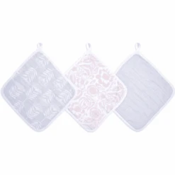 Aden + Anais™ Essentials Baumwoll-Musselin-Waschlappen 3er-Pack Damsel