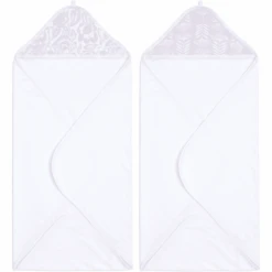 Aden + Anais™ Essentials Kapuzenbadetuch 2er-Pack Damsel