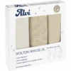 Alvi® Molton-Windeln 3er Pack Starfant 80 X 80 Cm