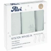 Alvi® Molton-Windeln 3er Pack Teddy 1961 80 X 80 Cm -Babyprodukte alvi molton windeln 3er pack teddy 1961 80 x 80 cm a334800
