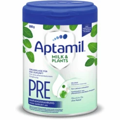 Aptamil Anfangsnahrung Pre Milk & Plants 800 G Von Geburt An