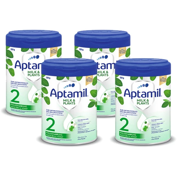 Aptamil Folgenahrung 2 Milk Plants 4x 800 G Ab Dem 6. Monat 3 Aptamil Folgenahrung 2 Milk Plants 4x 800 G Ab Dem 6. Monat