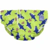 Bambino Mio Schwimmwindel Wiederverwendbar, Neon Haifisch