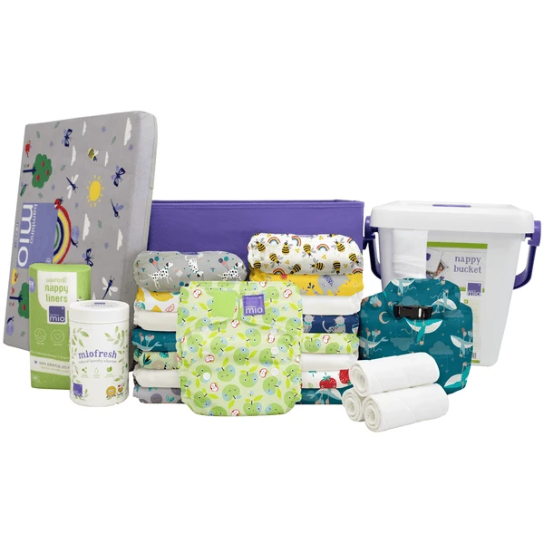 Bambino Mio Stoffwindel Komplett Set Miosolo Classic, Lieblinge 2 3 Bambino Mio Stoffwindel Komplett Set Miosolo Classic, Lieblinge 2