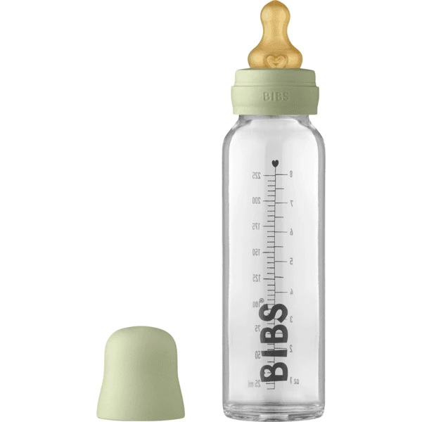 BIBS® Babyflasche Complete Set 225 Ml, Sage 3 BIBS® Babyflasche Complete Set 225 Ml, Sage
