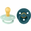 BIBS® Schnuller Colour Nordic Mint Und Forest Lake 0-6 Monate, 2 Stk.