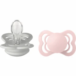BIBS® Schnuller Supreme Haze Und Blossom Silikon 0-6 Monate, 2 Stk.