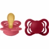 BIBS® Schnuller Supreme Latex Coral/Ruby 0-6 Monate, 2 Stk. -Babyprodukte bibs schnuller supreme latex coral ruby 0 6 monate 2 stk a345688