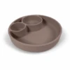 Filibabba Geteilter Silikon Teller - Warm Grey -Babyprodukte filibabba geteilter silikon teller warm grey a399715
