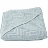 FILIBABBA Kapuzenbadetuch Zigzag Dark Mint -Babyprodukte filibabba kapuzenbadetuch zigzag dark mint a411067