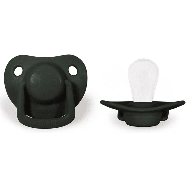 Filibabba Schnuller 0-6 Monate Dark Green, 2 Stück 3 Filibabba Schnuller 0-6 Monate Dark Green, 2 Stück