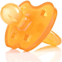 HEVEA Schnuller KRONE 0-3 Monate Rund