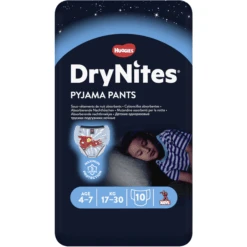 Huggies DryNites Pyjama Pants Einweg Jungen 4-7 Jahre 10 Stück