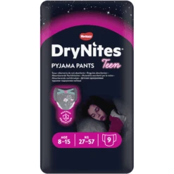 Huggies DryNites Pyjama Pants Einweg Mädchen 8-15 Jahre 9 Stück