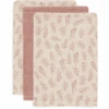 Jollein Mull Waschlappen 3er-Pack Meadow Rosewood -Babyprodukte jollein mull waschlappen 3er pack meadow rosewood a326904