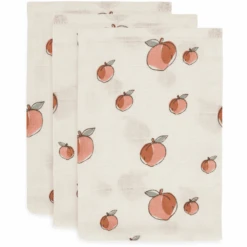 Jollein Mull Waschlappen 3er-Pack Peach
