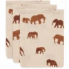 Jollein Mull Waschlappen 3er-Pack Savannah -Babyprodukte jollein mull waschlappen 3er pack savannah a326908