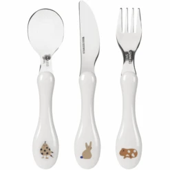 LÄSSIG Kinderbesteck Little Mateys Royal Blau