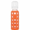 Lifefactory Babyflasche Aus Glas In Papaya 250 Ml