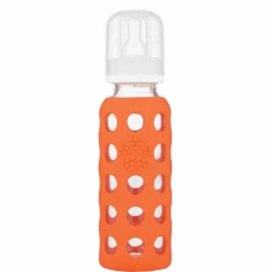 Lifefactory Babyflasche Aus Glas In Papaya 250 Ml