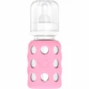 Lifefactory Babyflasche Aus Glas In Pink, 120 Ml