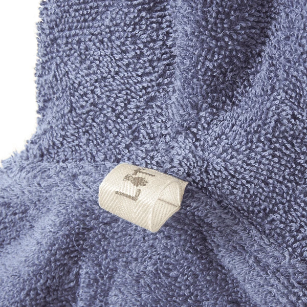 LITTLE Bademantel Bär Used Blue 6 LITTLE Bademantel Bär Used Blue – Bild 4