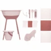 Luma® Babycare Badeset Mit Muslin Tücher In Blossom Pink Ab Der Geburt -Babyprodukte luma babycare badeset mit muslin tuecher in blossom pink ab der geburt a313264