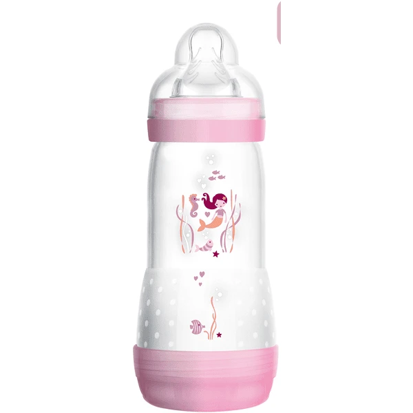 MAM Babyflasche Easy Start Anti-Colic Rosa 320 Ml 4+ Monate 3 MAM Babyflasche Easy Start Anti-Colic Rosa 320 Ml 4+ Monate