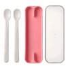 MEPAL Fütterlöffel Mio 2er Set - Deep Pink -Babyprodukte mepal fuetterloeffel mio 2er set deep pink a319077