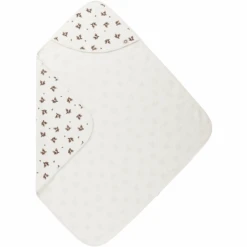 Noppies Kaputzenbadetuch Blooming Clover Jet Stream