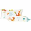 Nuby Nûby Baby-Feuchttücher All Natural 160 Tücher (2x 80 Stk) Mit Verschließbarer Spenderbox -Babyprodukte nuby baby feuchttuecher all natural 160 tuecher 2x 80 stk mit verschliessbarer spenderbox a310546