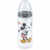 NUK Babyflasche First Choice+ Disney Mickey Mouse 300 Ml, Temperature Control Grau -Babyprodukte nuk babyflasche first choice disney mickey mouse 300 ml temperature control grau a329388