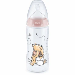 NUK Babyflasche First Choice⁺ Disney Winnie The Pooh 300 Ml, In Rosa