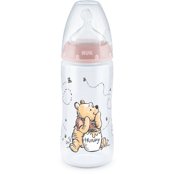 NUK Babyflasche First Choice⁺ Disney Winnie The Pooh 300 Ml, In Rosa 3 NUK Babyflasche First Choice⁺ Disney Winnie The Pooh 300 Ml, In Rosa