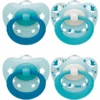 NUK Schnuller Signature, Boy Gr. 1, 4 Stück -Babyprodukte nuk schnuller signature boy gr 1 4 stueck a306797