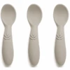 Nuuroo Kinderlöffel Ella 3 Stück, Cobblestone -Babyprodukte nuuroo kinderloeffel ella 3 stueck cobblestone a364240