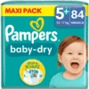 Pampers® Pampers Baby-Dry Windeln, Gr. 5+, 12-17 Kg, Maxi Pack (1 X 84 Windeln) -Babyprodukte pampers baby dry windeln gr 5 12 17 kg maxi pack 1 x 84 windeln a413092