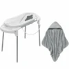 Rotho Babydesign Badestation TOP Xtra Weiß + Kapuzenhandtuch Stone Grey Gratis -Babyprodukte rotho babydesign badestation top xtra weiss kapuzenhandtuch stone grey gratis a364890