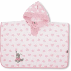 Sterntaler Bade-Poncho Emmi Girl Weiß