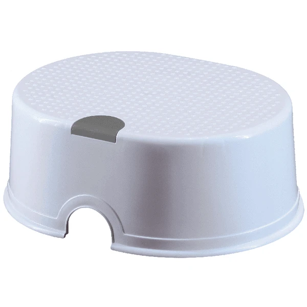 Strata Schemel De Luxe, Weiß/silber 3 Strata Schemel De Luxe, Weiß/silber