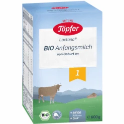 Töpfer Bio Anfangsmilch 1 Lactana 600 G Von Geburt An