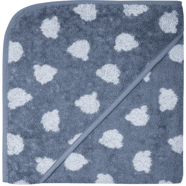 WÖRNER SÜDFROTTIER Kapuzenbadetuch Teddy Blau 3 WÖRNER SÜDFROTTIER Kapuzenbadetuch Teddy Blau